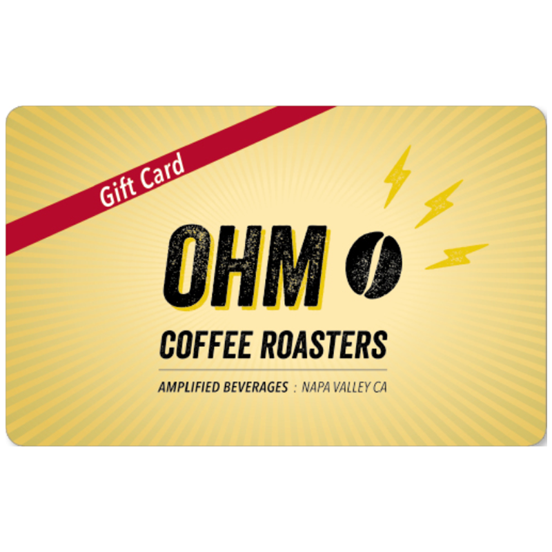 Ohm Coffee Truck Gift Card